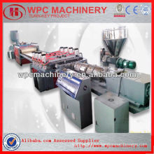 wood plastic machine/PVC foam board machinery